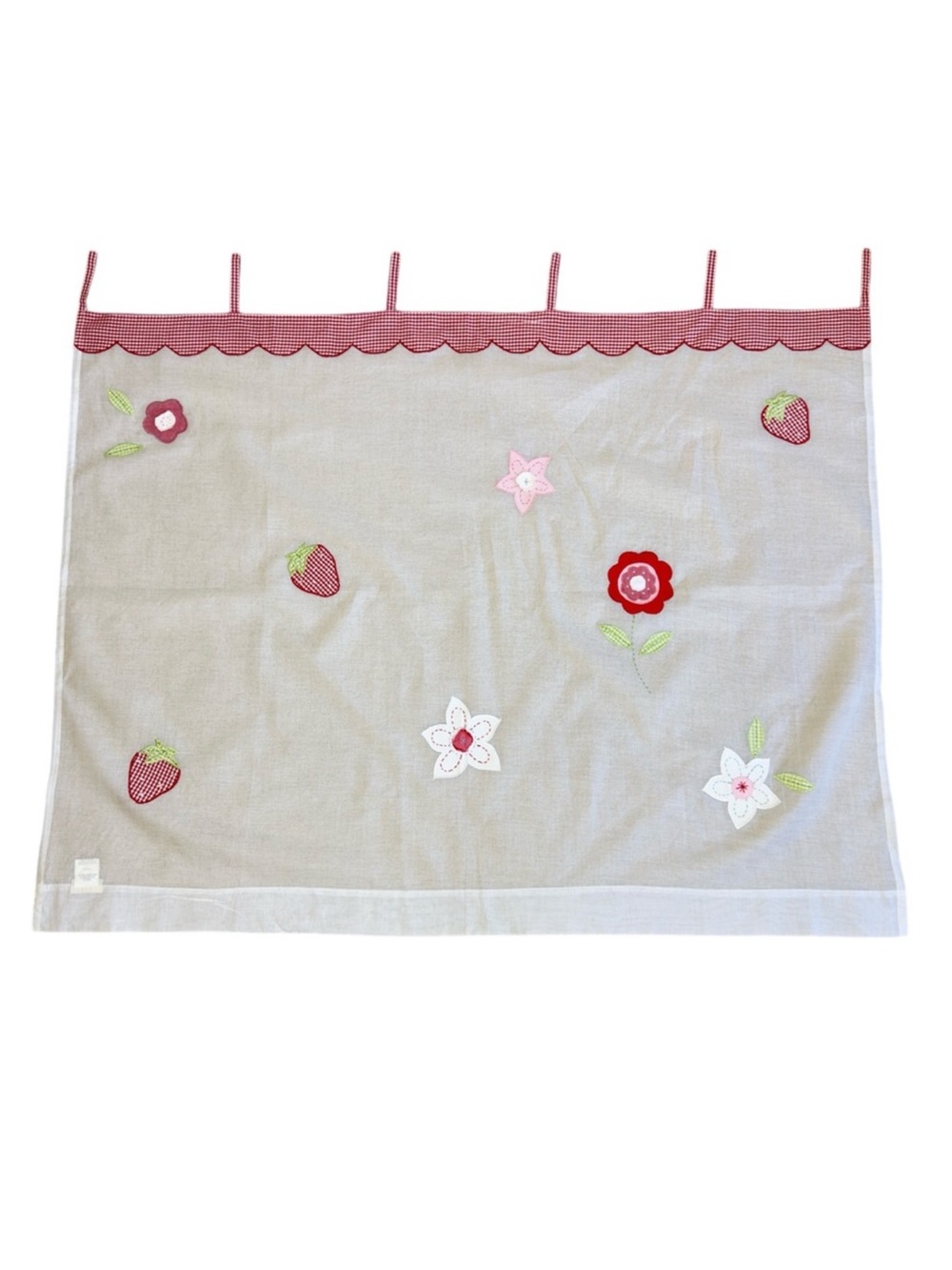 Pottery Barn Kids Sweet Strawberry Curtain - Retired